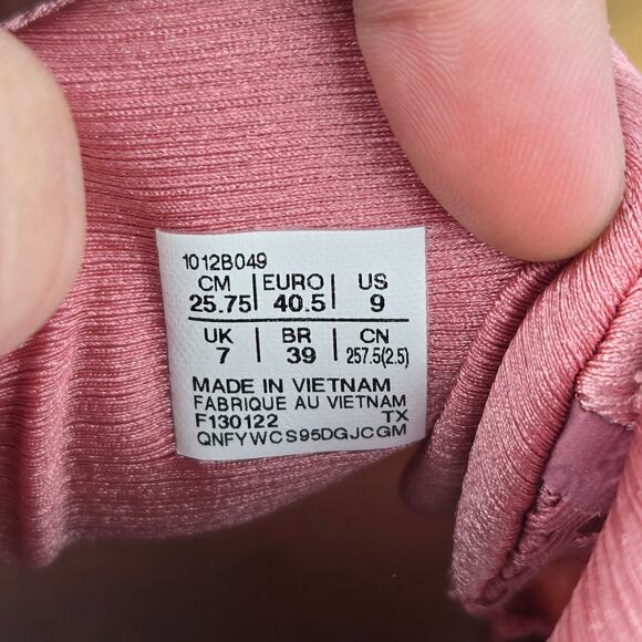 Asics Novablast 2 Smoke Rose Pure Bronze Athletic Gym Road Running Shoe Womens 9 - Picture 13 of 13